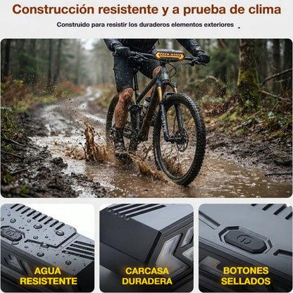 🚴 ¡50% DE DESCUENTO AHORA! 🔦 Luz intermitente inalámbrica para bicicletas: recargable, resistente al agua y perfecta para la seguridad nocturna 💡