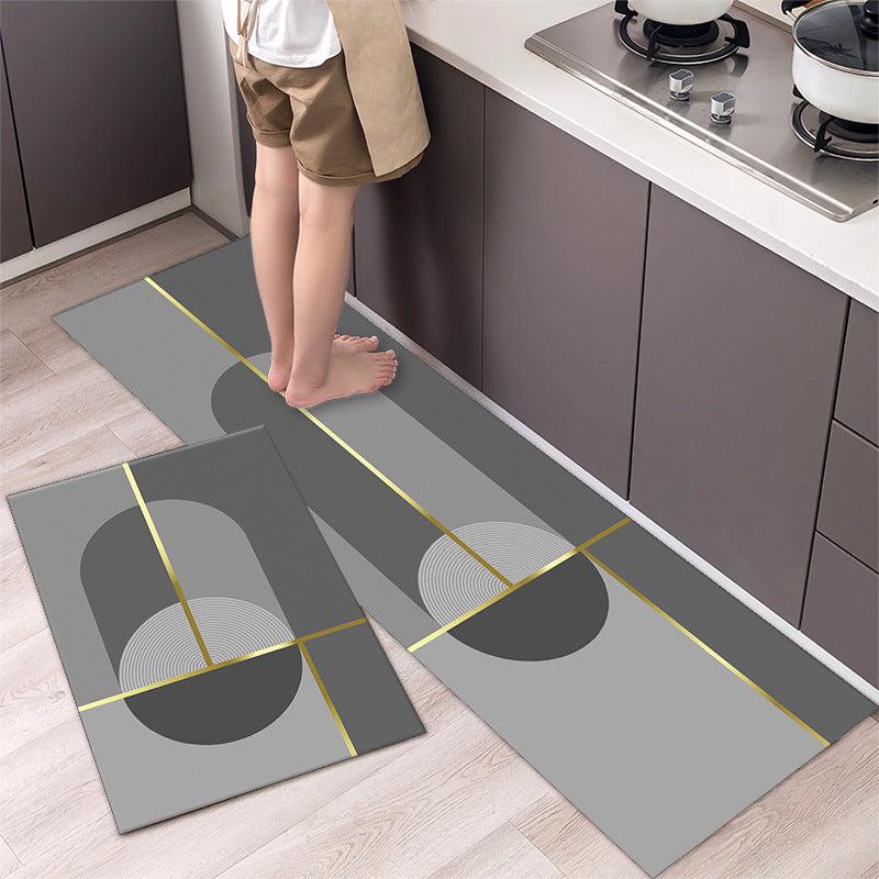【40*60+40*120cm】De uso común en casa Almohadilla absorbente simple y atmosférica