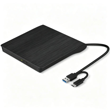 📢📢!50% de descuento! 💿💻 Unidad externa de CD/DVD: Plug & Play, portátil y compatible con Mac/Windows