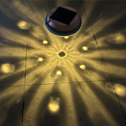 Luz flotante LED solar para piscinas
