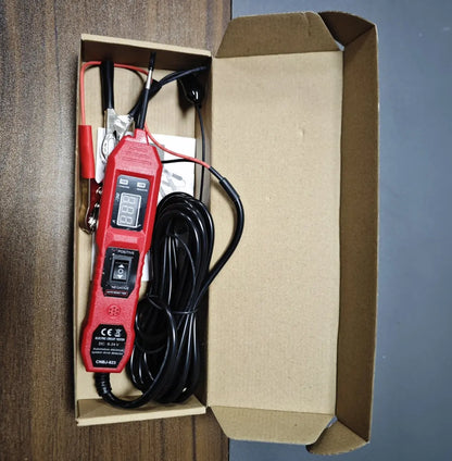 Lápiz de prueba multifuncional para automóviles con pantalla LCD, comprobador de circuitos de 3,5-36 V.