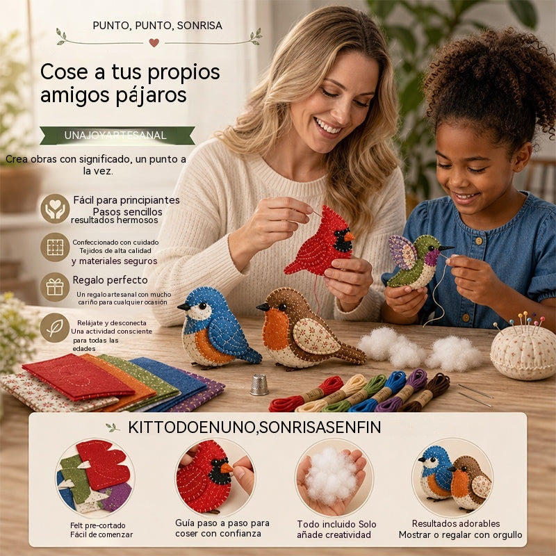 🎉¡Descuento temporal!🎉✨Kit de costura fácil para principiantes (hazlo tú mismo)