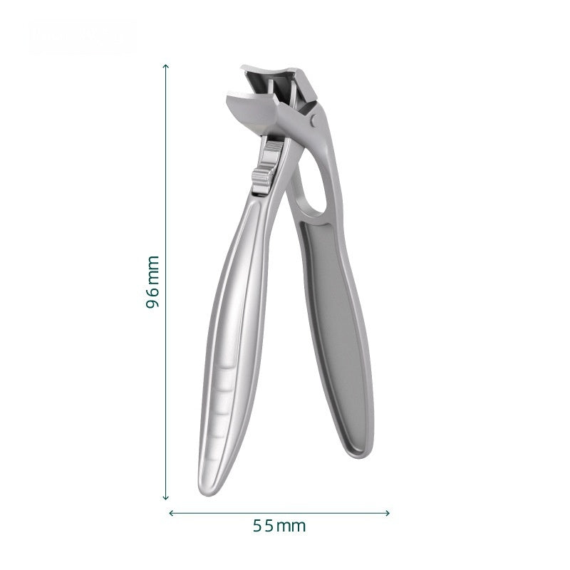 🔥【Compra 1 y recibe 1 gratis】🔥Cortaúñas curvo de acero inoxidable: ergonómico y fácil de usar para personas mayores