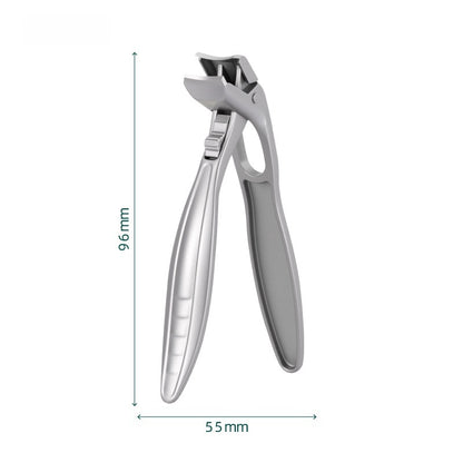 🔥【Compra 1 y recibe 1 gratis】🔥Cortaúñas curvo de acero inoxidable: ergonómico y fácil de usar para personas mayores