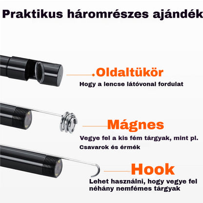 ‼️【5M】Csatlakoztasd és használd endoszkóp kamera – HD 1080p, IP67 vízálló és közvetlenül működik iPhone, Android és iPad készülékekkel