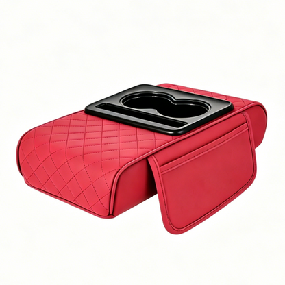 Almohadilla universal 4 en 1 para reposabrazos de coche de cuero