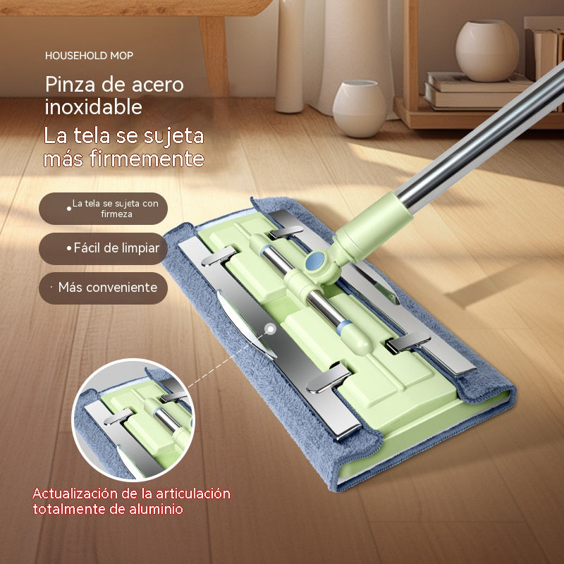 🔥Fregona extensible con clip para uso doméstico, nuevo modelo 2026, imprescindible para los perezosos a la hora de fregar.
