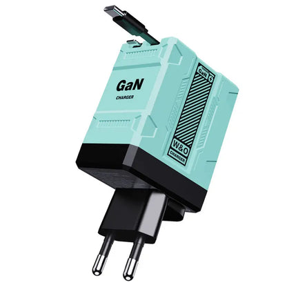 ⚡【Gran oferta】🔥Cargador rápido 2 en 1 de 120 W compatible con iPhone, teléfonos móviles y tabletas✅️