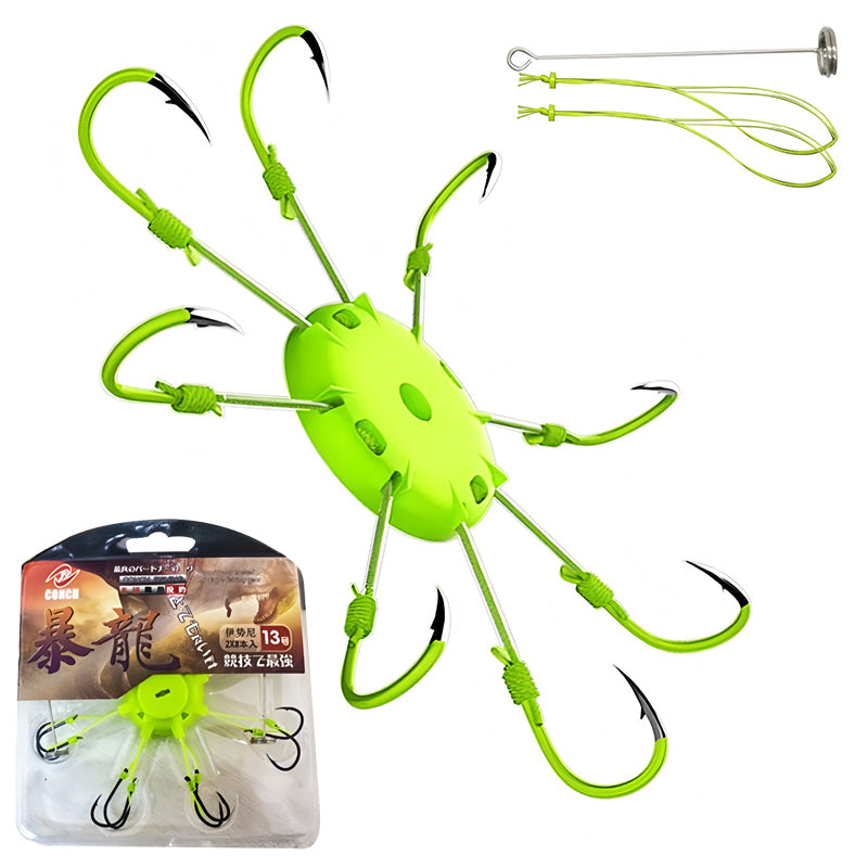🔥【2 piezas 26 euros】🎣🎣Colgador de platos fluorescente invertido Ise-ni