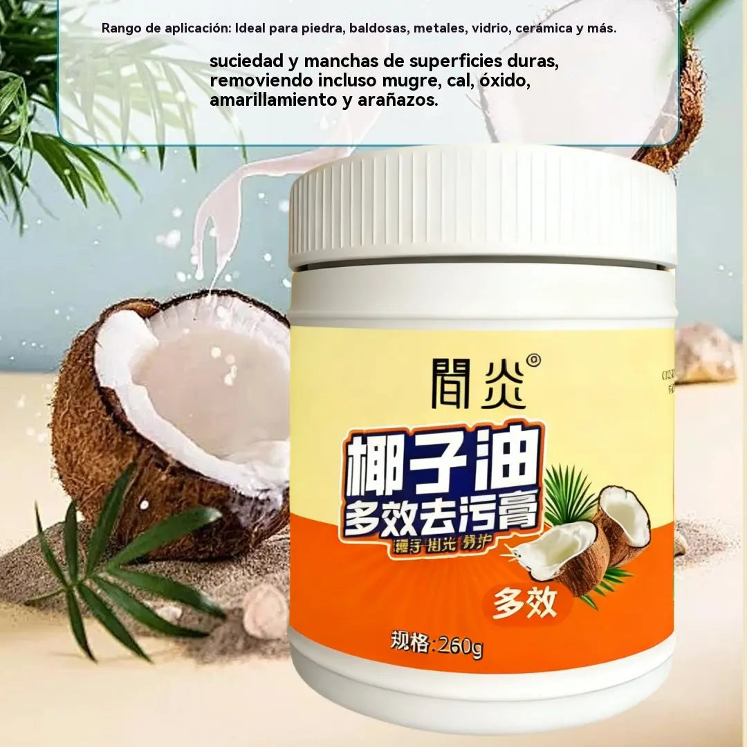 【2 pieza】Crema limpiadora doméstica multifuncional para limpiar aceite, óxido y sarro.