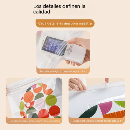 🧳💨【4 unidades por 24 euros】 Bolsa de almacenamiento al vacío grande y compresible: no requiere bomba, es a prueba de fugas e ideal para ahorrar espacio en maletas y en casa ✈️