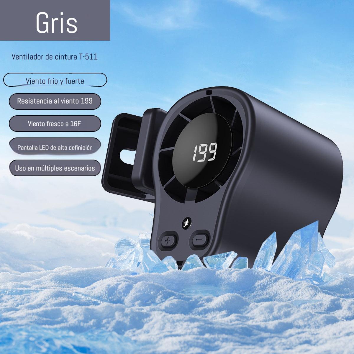 ✨Ventilador turbo portátil para refrigeración de coche