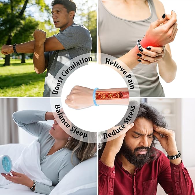 【Compra 1 y llévate 1 gratis】[2 piezas 25 euros]🔥Pulsera de energía de hematita y ónix negro｜Recupera tu fuerza y confianza masculina