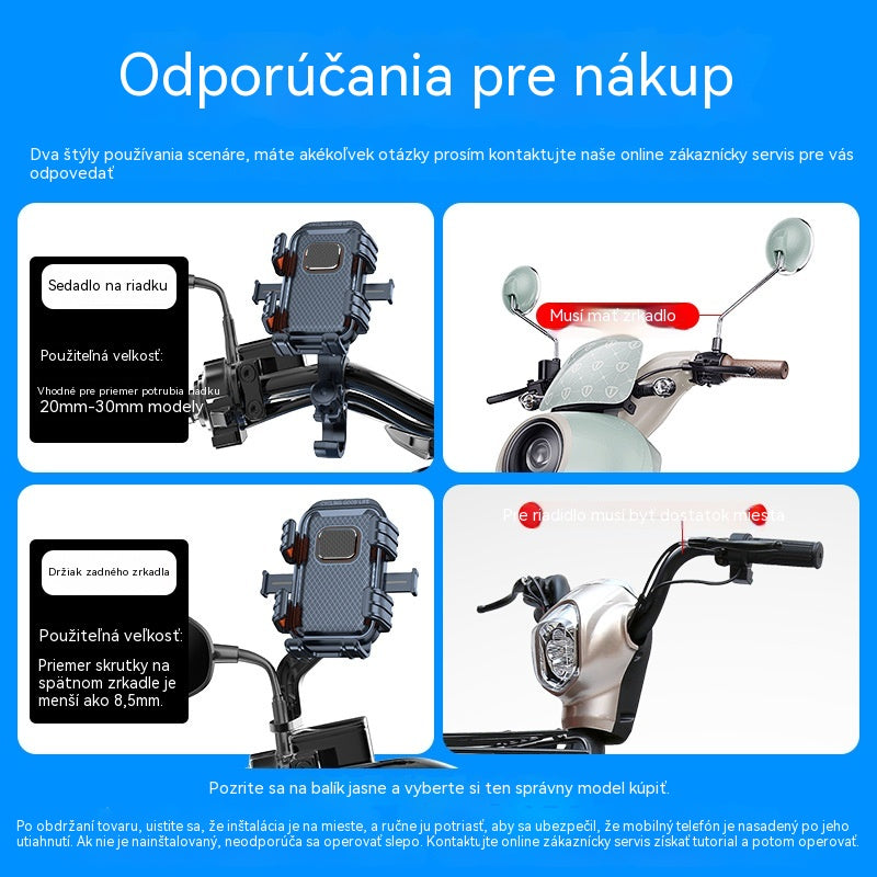 ❄️ Letná sviežosť so zľavou 50 %! 📱 Vodotesný držiak na telefón (na motorku a bicykel) – Antivibračný držiak na smartfón s jednoručným uzamykacím mechanizmom.