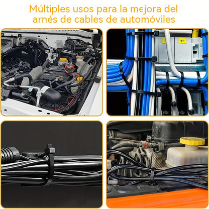 【54PCS】Clips de fijación y bridas para mazos de cables de automoción