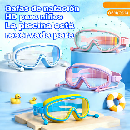 🥽🏊Gafas de buceo HD para niños, impermeables y antivaho.