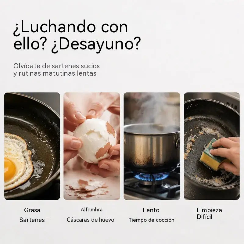 Vaporera de huevos de dos compartimentos, resistente al calor, fácil de limpiar, un utensilio de cocina creativo.