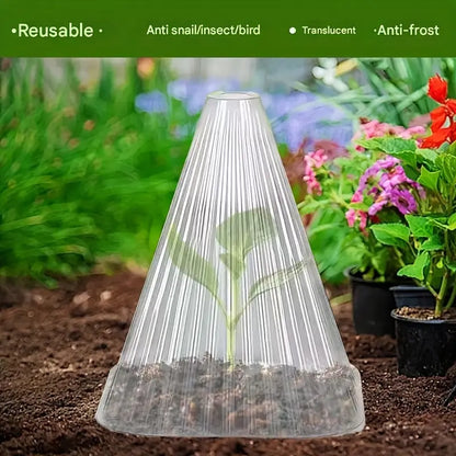 🥬🥦【Conjunto de 20 piezas】Plántulas de melón, plántulas de hortalizas, cubiertas vegetales: conservación térmica, protección contra aves, insectos, heladas.