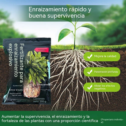 【Compra 1 y llévate 1 gratis】Activador de suelo para promover el crecimiento de las raíces en plantas verdes y flores, fertilizante de uso general para plantas.