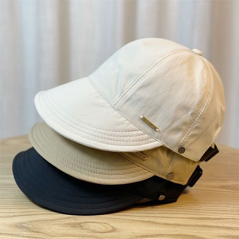 ✨【3 piezas】Sombrero de sol para mujer con ala ancha y protección UV.