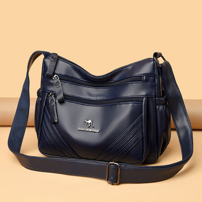 🔥【50%OFF】Bolso multibolsillos para mujer de nuevo estilo 2026, de gran capacidad, se puede usar en un hombro o cruzado