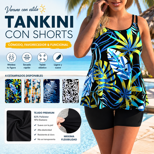🏖️👙【S-4XL】2026 Trajes de baño con estampado de talla grande a la moda
