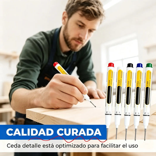 🔥【10 piezas】Marcador de agujeros profundos con punta de 45 mm de largo