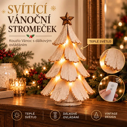 🎄💡Svítící vánoční ozdoba – anděl z pryskyřice