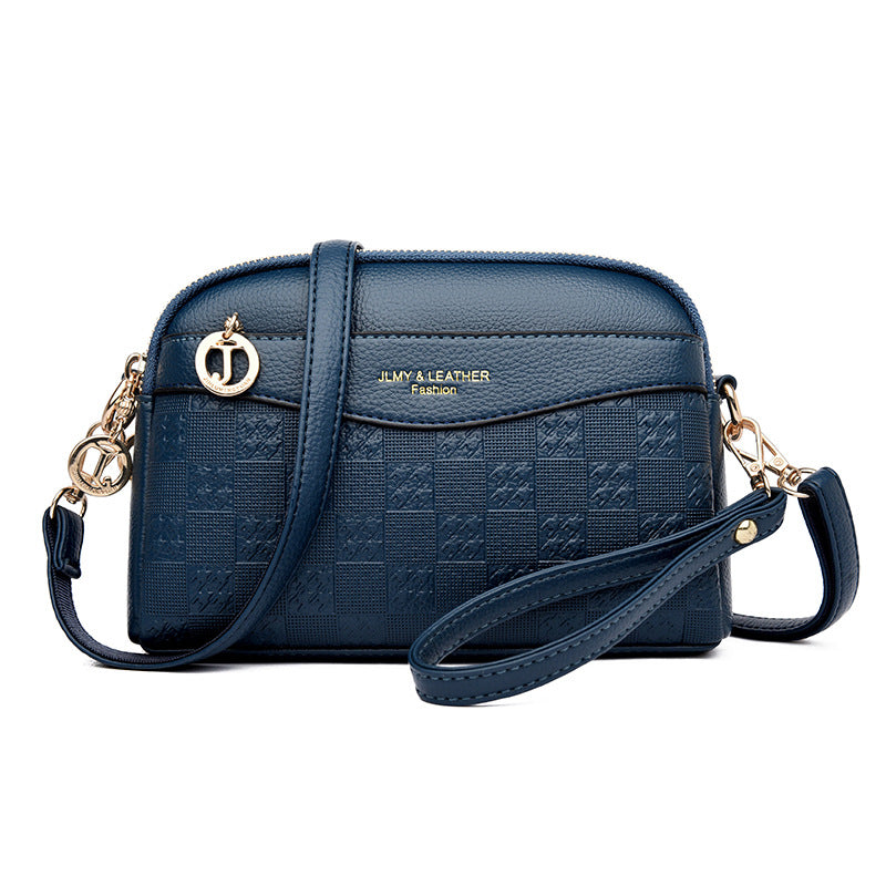 🔥Nuevo bolso para móvil de mujer con diseño en relieve, versátil para desplazamientos, gran capacidad.