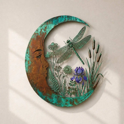 🌜️🐝 Decoraciones de pared con abejas y luna creciente