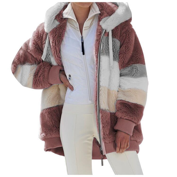 ☃️Omejena ponudba, 35 % popust❄️【S-5XL】Nova ženska zimska jakna 2026, topla in podložena s plišastimi pasovi