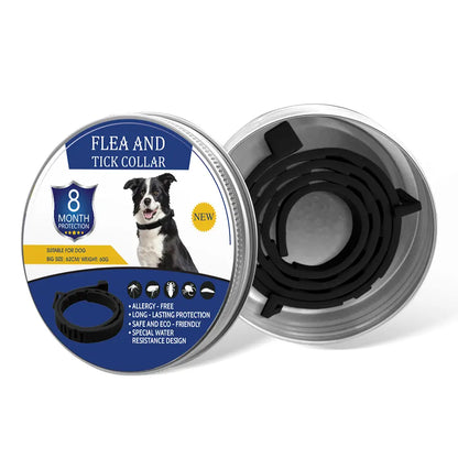 【2PCS】Collar repelente de mosquitos de tamaño ajustable para mascotas, perros y gatos.