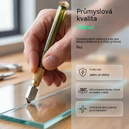 ✨【Kupte 2, získejte 2 zdarma】4 kus 23 eur💎🖊 Profesionální řezačka skla a keramiky