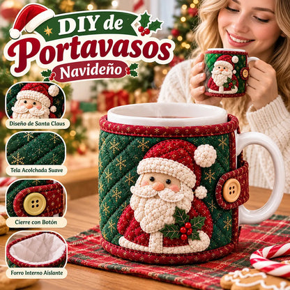 Kit creativo de bricolaje para fundas de taza de tela