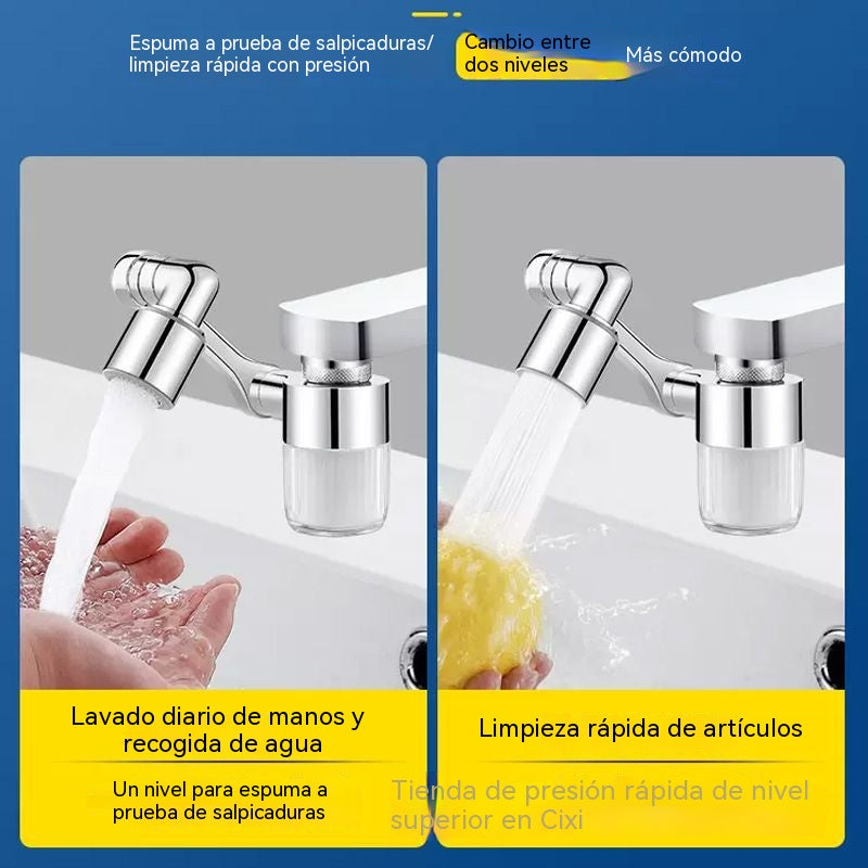💥💥Nuevo tipo de grifo giratorio universal con filtro.