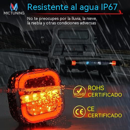 【30%OFF】🚦 Luces LED para remolque de coche