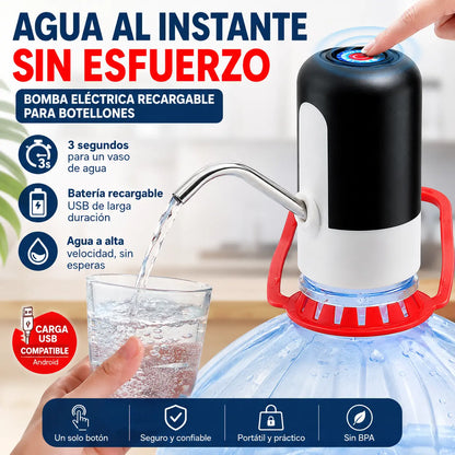 💧 Dispensador de Agua Eléctrico USB – Agua Fácil con un Solo Botón