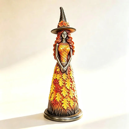 🧙‍♀️ Figura de bruja encantada de otoño
