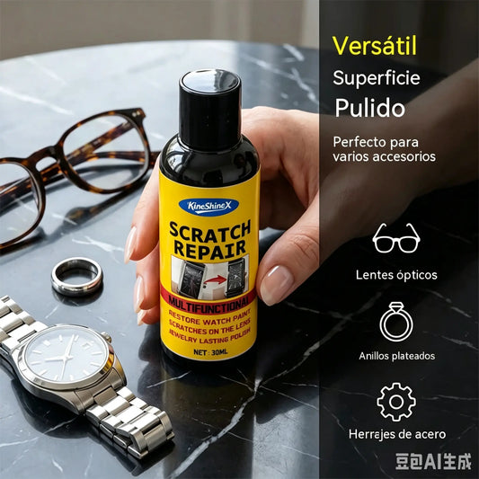 【200 ml + esponja】Compra uno y llévate otro gratis 27 euros✨🛡️Compuesto pulidor multifuncional para la reparación de arañazos