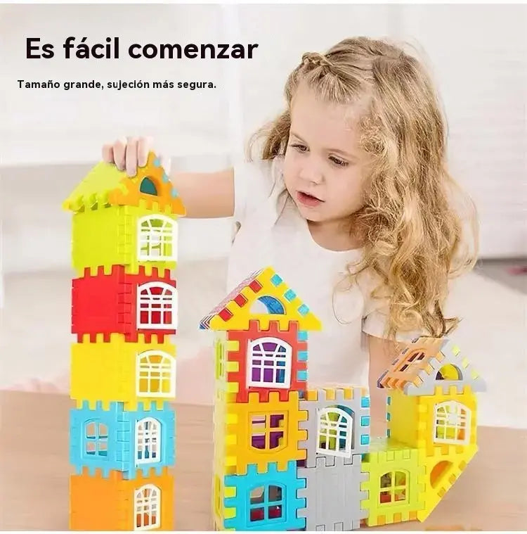 【70 piezas 24 euros】Juguetes educativos de bloques de construcción