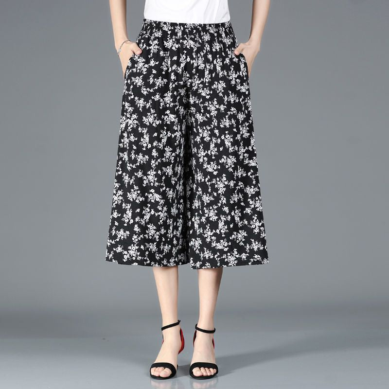 ❤️【M-5XL】Pantalones holgados estampados de cintura alta nuevos de 2026