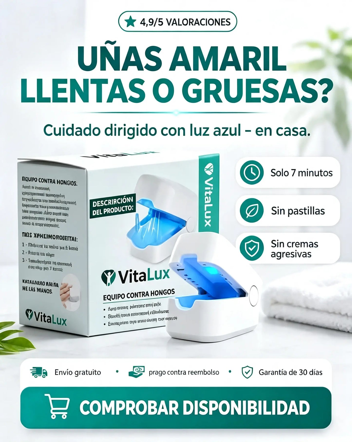 🦶Dispositivo para el cuidado de las uñas