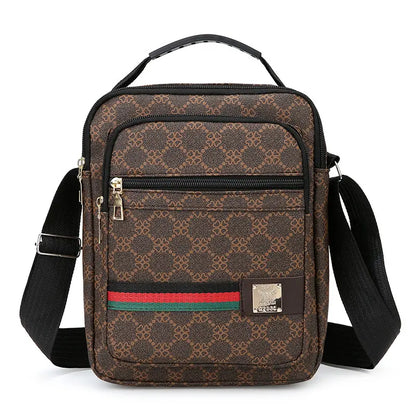 💞🧳Nuevo bolso de hombro para hombre de gran capacidad en piel sintética (PU)