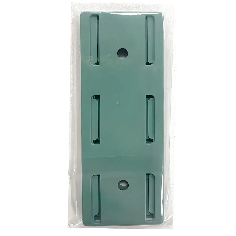 【1 juego de 4 piezas】Soporte de pared multifuncional sin necesidad de taladrar para regletas de enchufes.