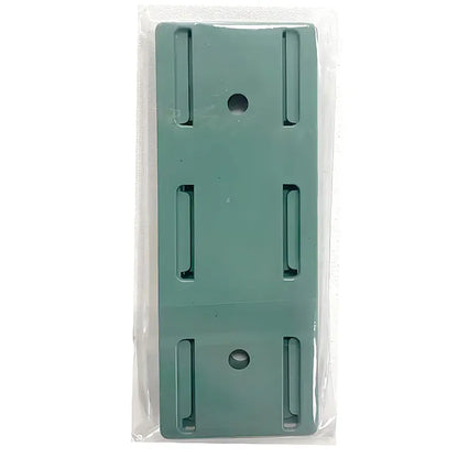 【1 juego de 4 piezas】Soporte de pared multifuncional sin necesidad de taladrar para regletas de enchufes.