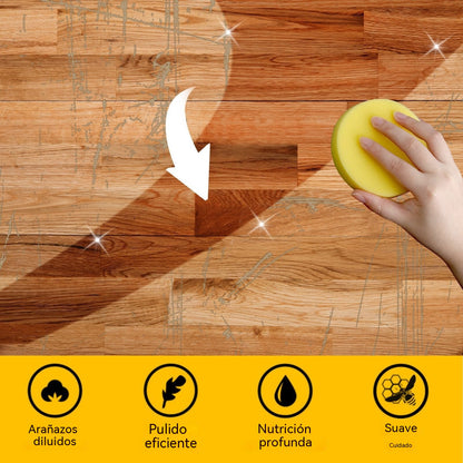 🔥Compra 1 y llévate 1 gratis🔥🧼Limpiador y abrillantador todo en uno para superficies de madera, elimina manchas, previene el polvo y aporta brillo.