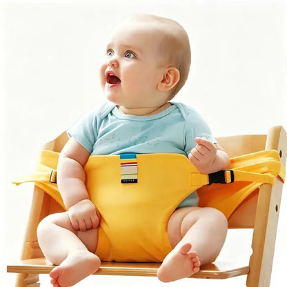 👶✨Cinturón de Seguridad Portátil para Trona de Bebé | Arnés Universal para Silla de Comida Infantil | Ideal para Viajes y Salidas con Niños