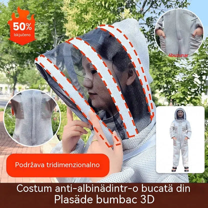 🌟Najniža cijena ograničeno vrije【M-2XL】🐝Pčelinji kombinezon izrađen od 3D pamučne mreže
