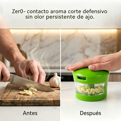 💖【Compra 1, llévate 1 gratis】2 por solo 24 €🧄 Picadora de ajos – 50% de descuento 🔥