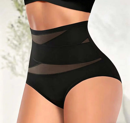 🔥 3 položiek za 23 eur 🌸 Poslední den této speciální nabídky! 🎁 Kalhotky s vysokým pasem ve větších velikostech, se zkříženým designem a efektem zpevnění bříška.